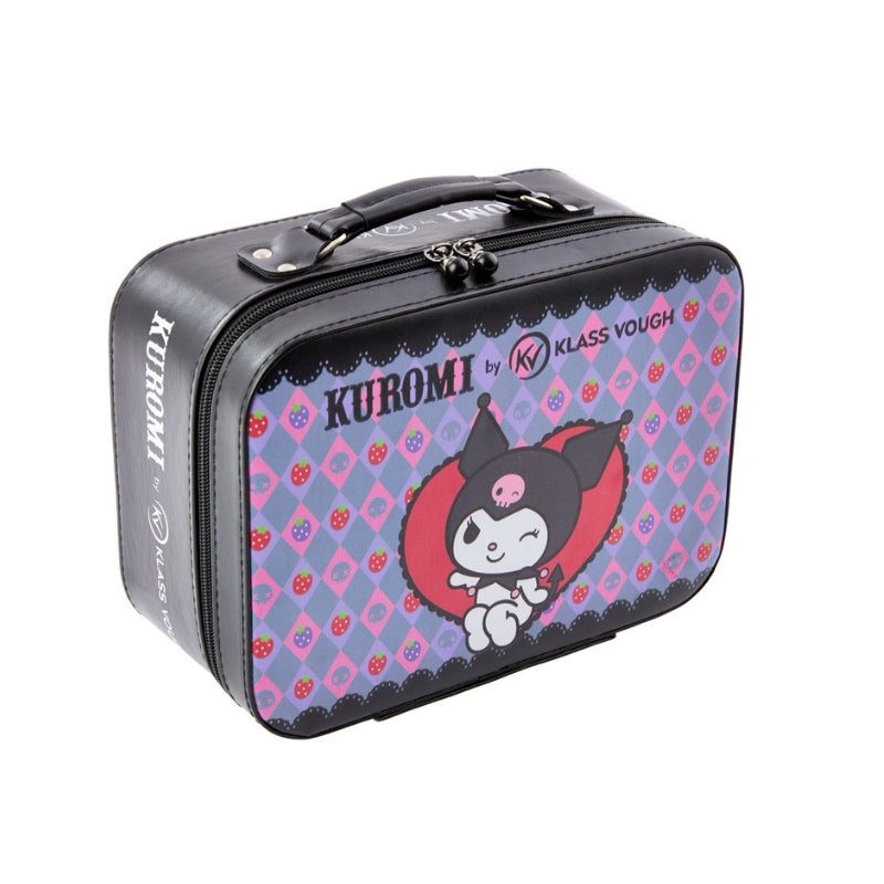 Mini Bolsa para Maquiagem Preta com Espelho by Kuromi