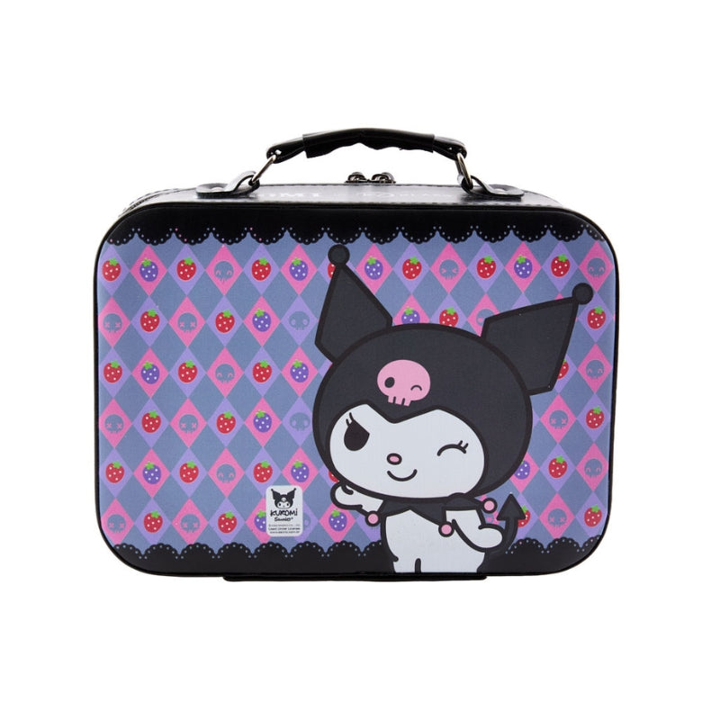 Mini Bolsa para Maquiagem Preta com Espelho by Kuromi