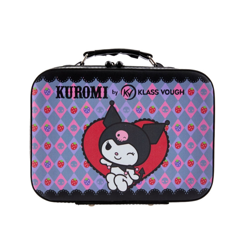 Mini Bolsa para Maquiagem Preta com Espelho by Kuromi
